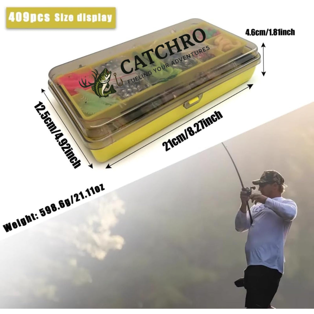 CATCHRO all-in-one fishing kit suitable for beginners and pros alike.