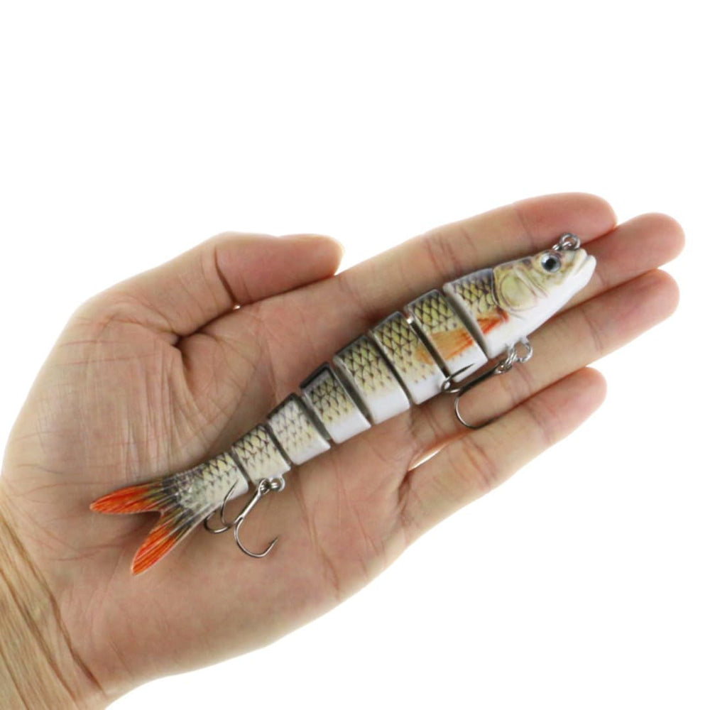 Bass fishing lures designed for river fishing with realistic action