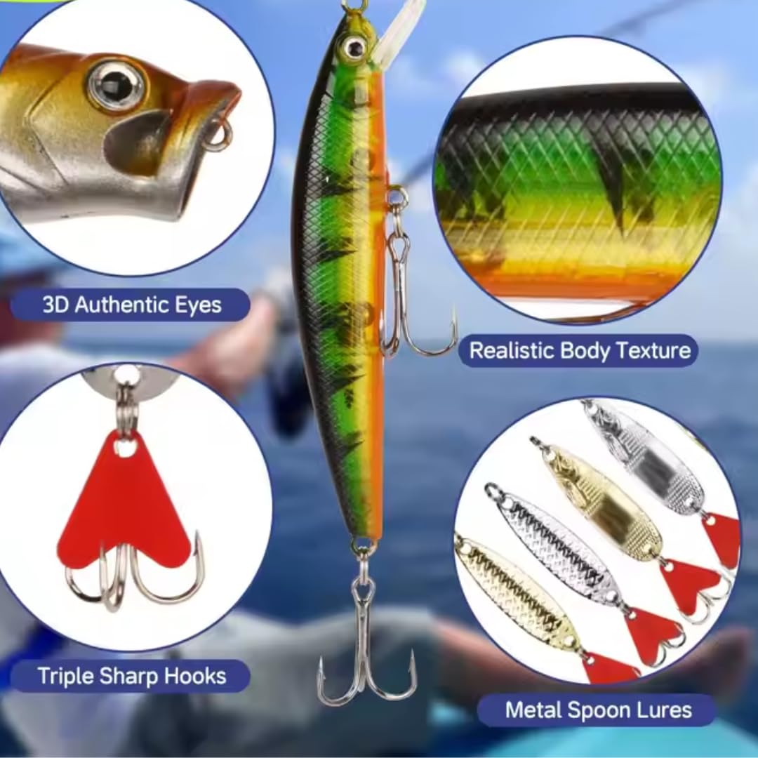 CATCHRO gifts for fishermen with premium, complete fishing set.