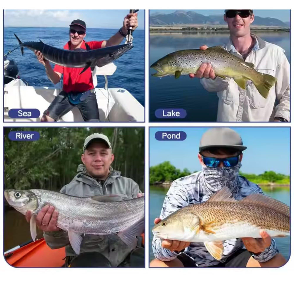 CATCHRO portable tackle box ready for freshwater or saltwater adventures.