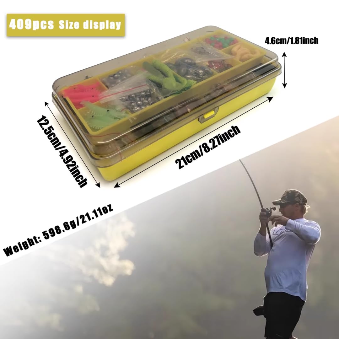 CATCHRO tackle box with organized compartments for easy access on the water.
