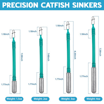 Long thin dragging weight design with cylindrical profile