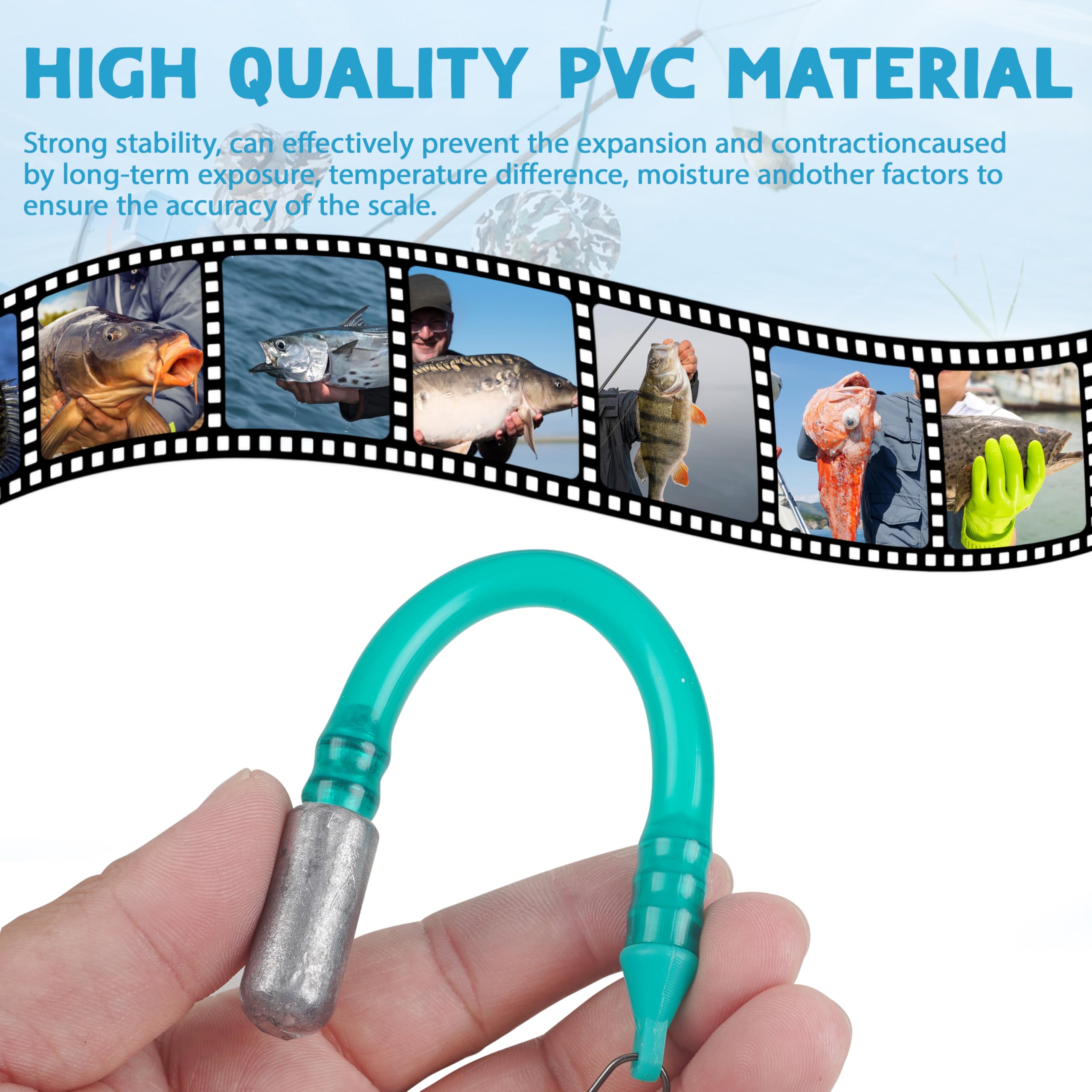 Dragging weights compatible with Santee Slip Rig and Carolina Rig