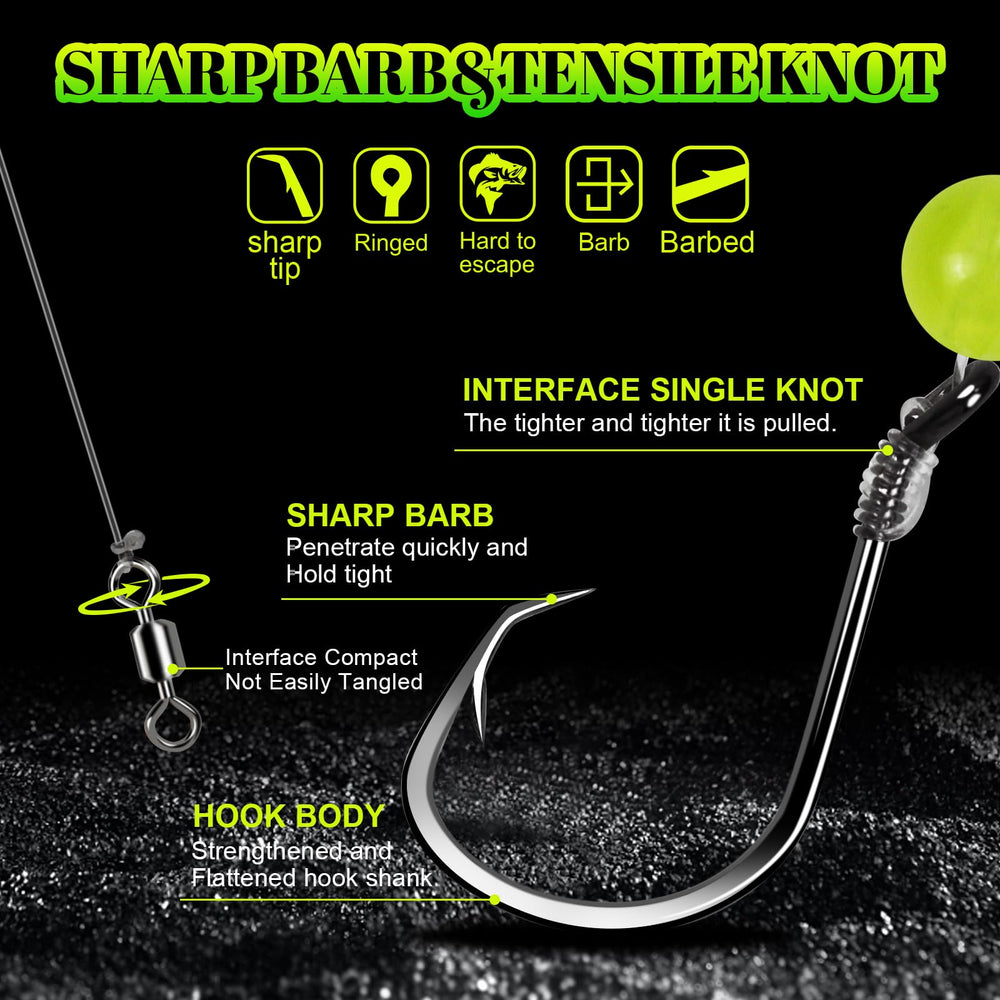 Dual rattling beads and rattlesnake sound chamber on the catfish rig