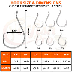 Catfish Pro 24 pack of hooks ready for serious catfishing sessions