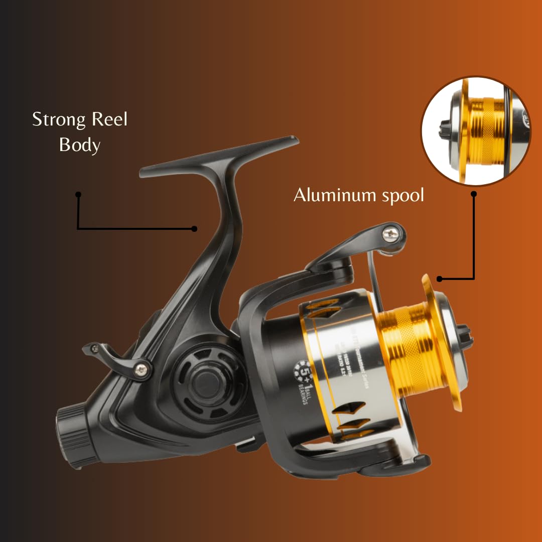 Catfish Pro 600STS left-handed configuration offers versatile setup.
