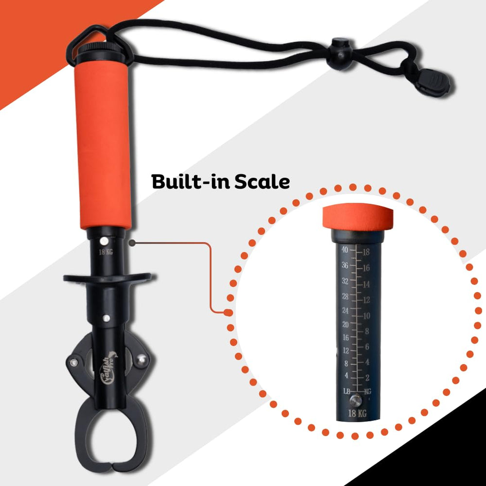 Catfish Pro secure grip handle on lip gripper