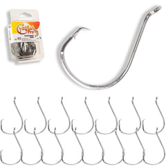 Catfish Pro tournament circle hook 5/0 with double offset for secure hookups