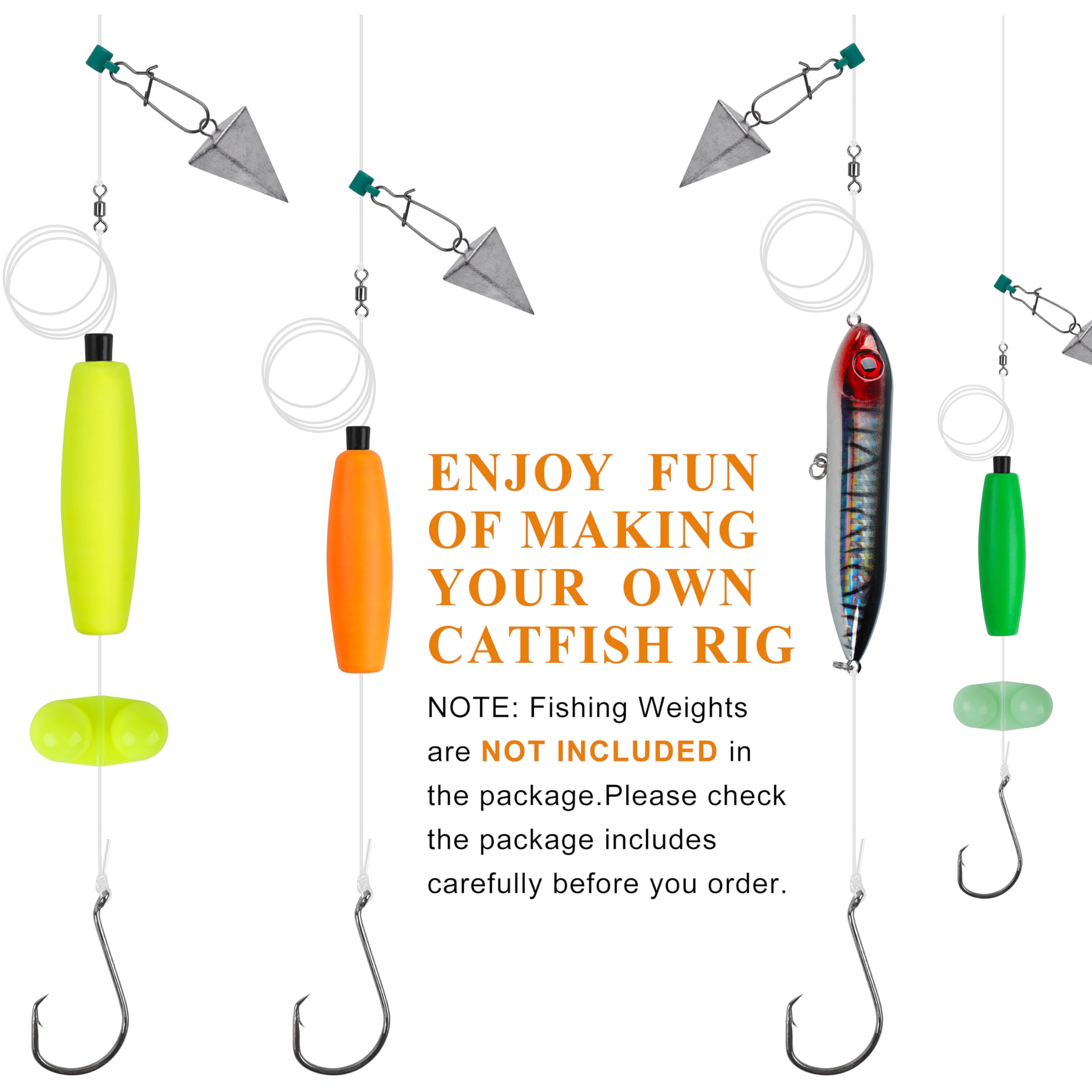 Santee Cooper rig components and line guides
