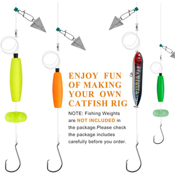 Santee Cooper rig components and line guides