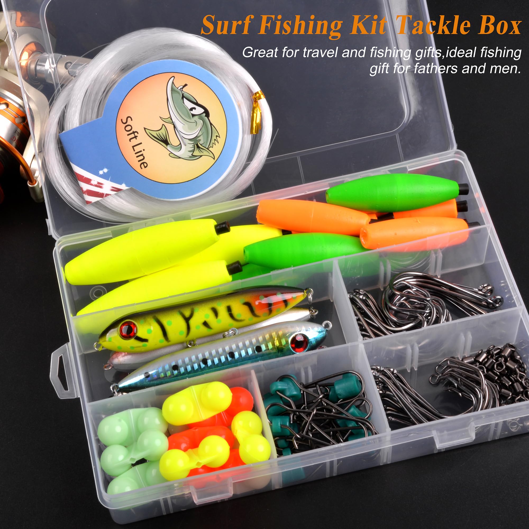 Packaging and accessories of catfish rig kit