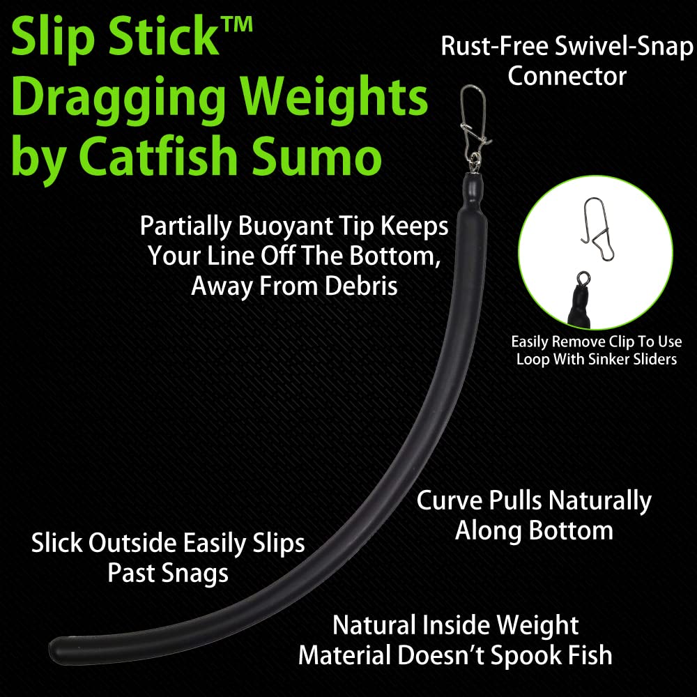 Catfish Sumo Bottom-Bouncing Weight hops over logs and rocks for efficient coverage