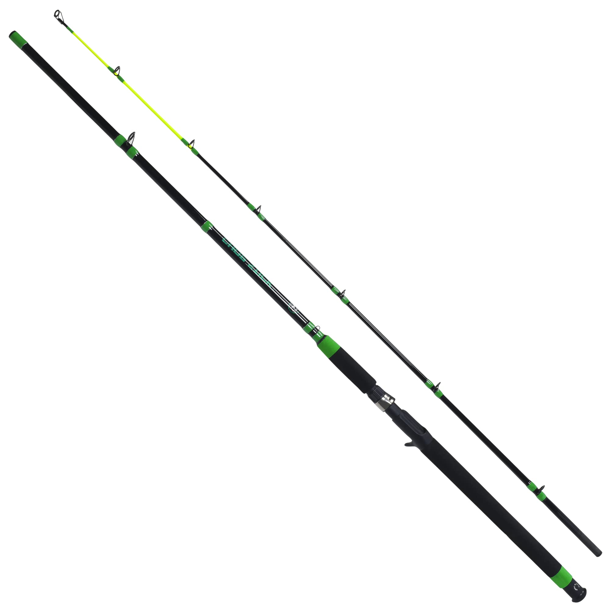 Catfish Sumo Chop Stick 7-6ft rod assembled for easy transport and monster catfish battles