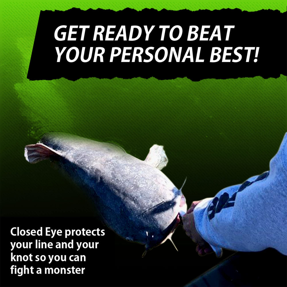 Catfish Sumo Hangry Hooks wide-gap design helps clear large catfish jaws for clean hook sets.