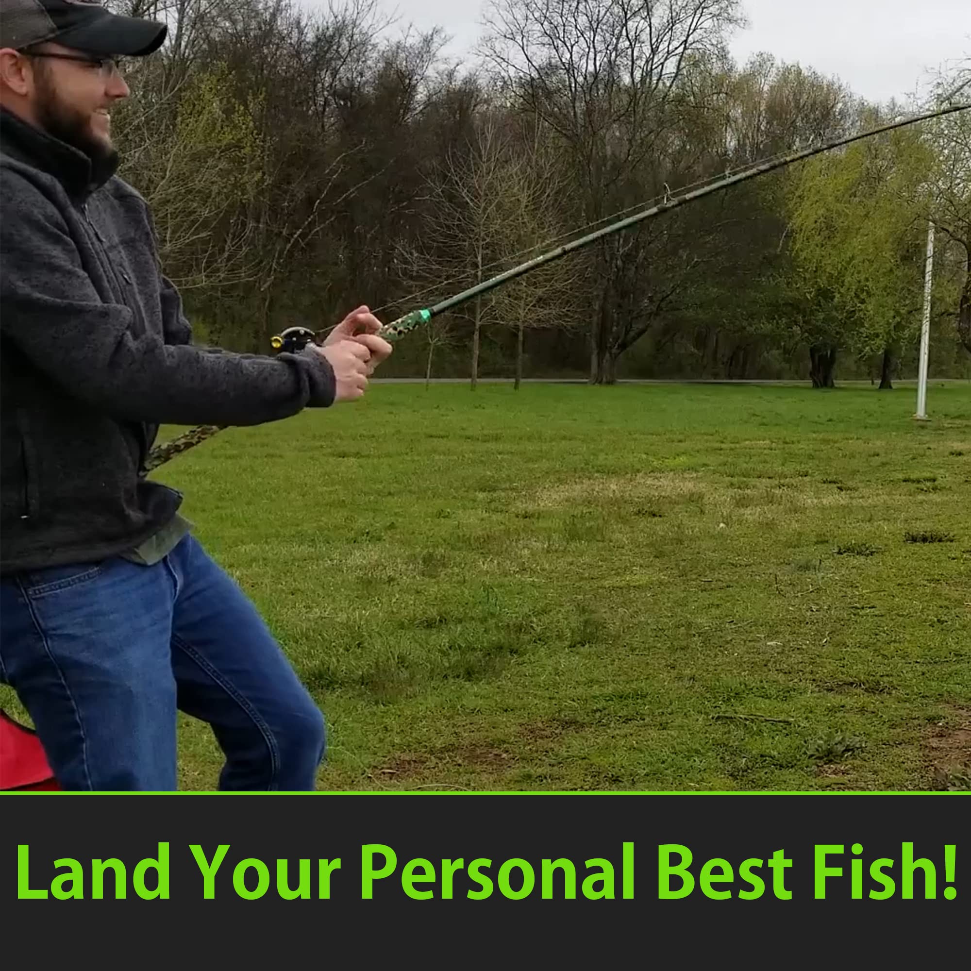 Catfish Sumo rod protection during transport; easy travel with weights.