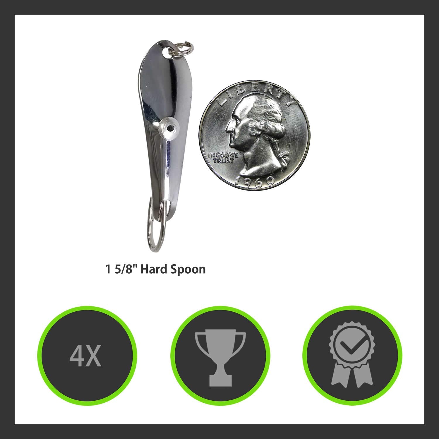 Catfish Sumo spoon second prong helps keep fish hooked
