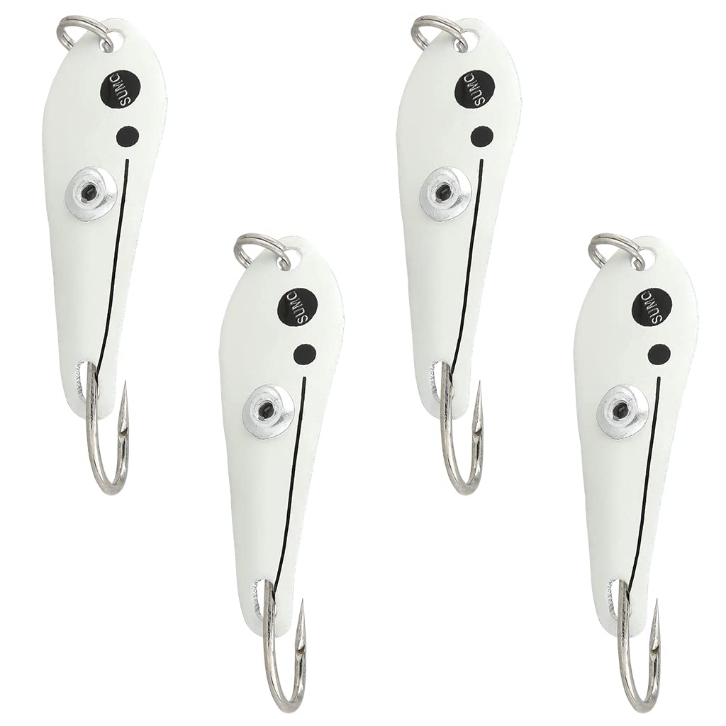 Catfish Sumo Sumo Spoon loaded with skipjack bait attracting fish