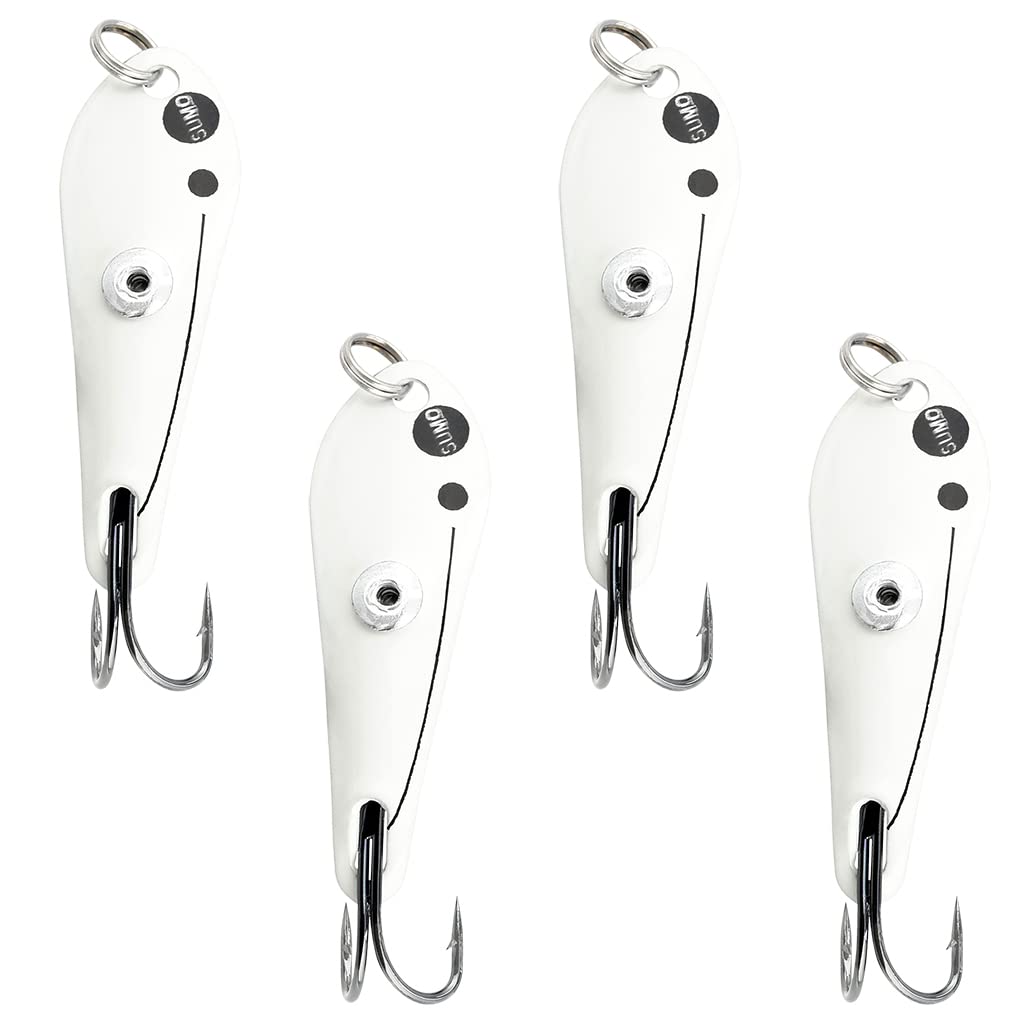 Catfish Sumo Sumo Spoon in action with dynamic baitfish wobble.