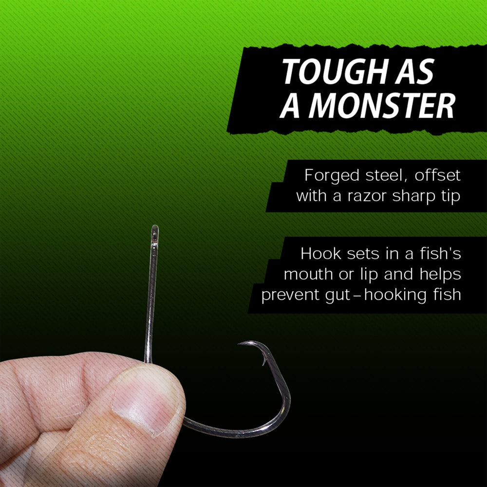 Catfish Sumo forged steel construction for strength.