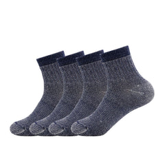 Caudblor men's merino hiking socks texture closeup showing plush fibers for warmth.