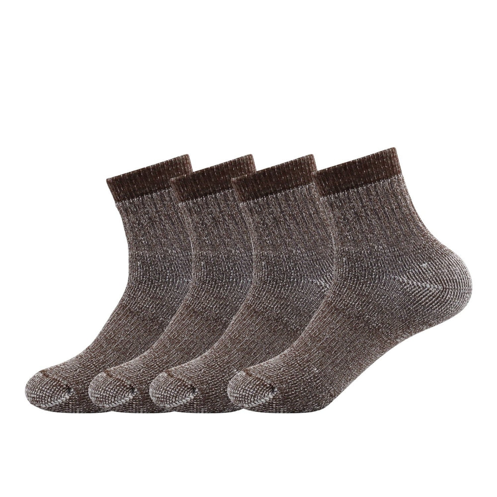 Caudblor merino hiking socks pack front view for all-season warmth