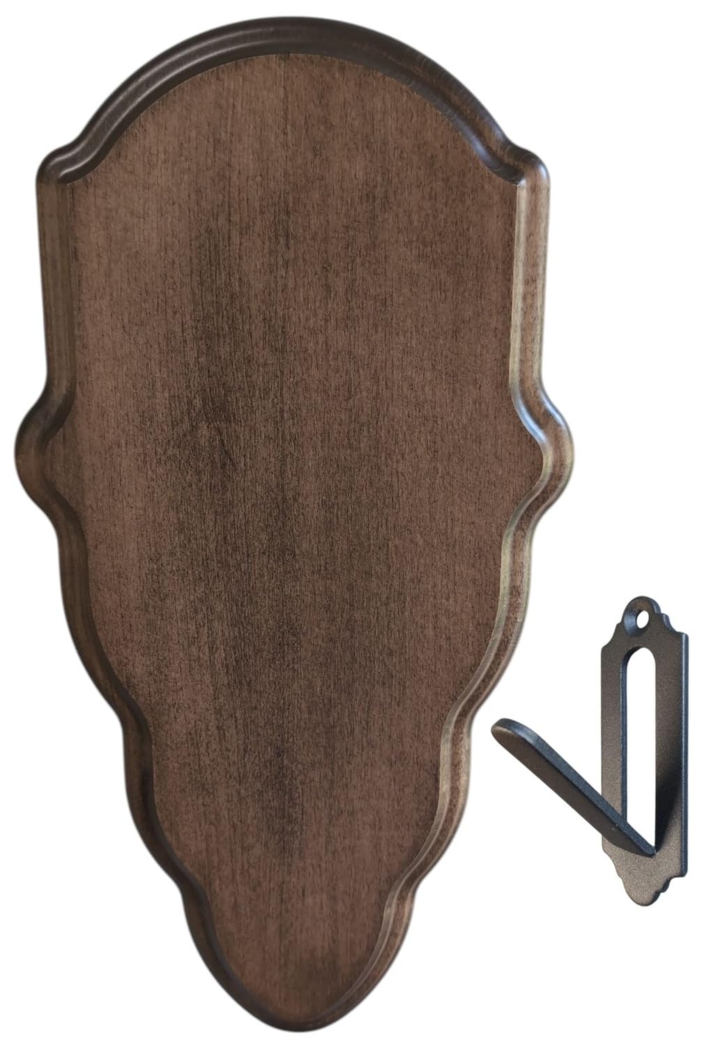 Cauff deer skull face plate provides an elegant European-style display.