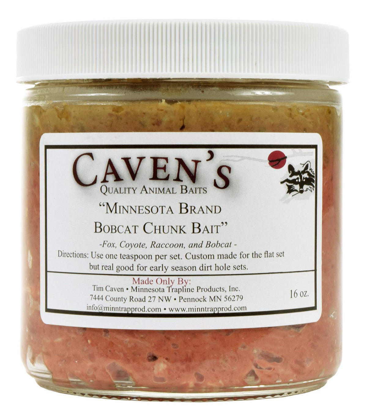 Cavens Bobcat Chunk Bait Pint – 1 Pint fishing attractant image