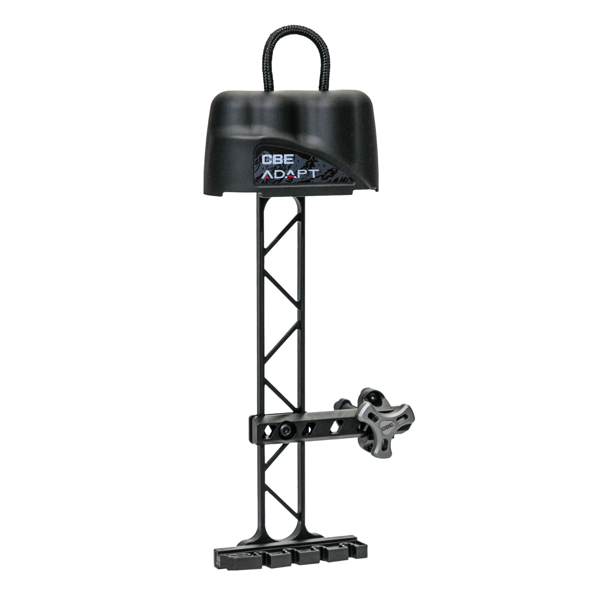 CBE Adapt Quiver 5-Arrow Black showing quick-access archery gear for field targets
