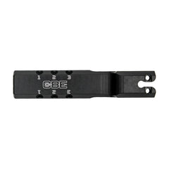 CBE Bridge-Lock Dovetail Kit front view shows secure bow integration and quick setup