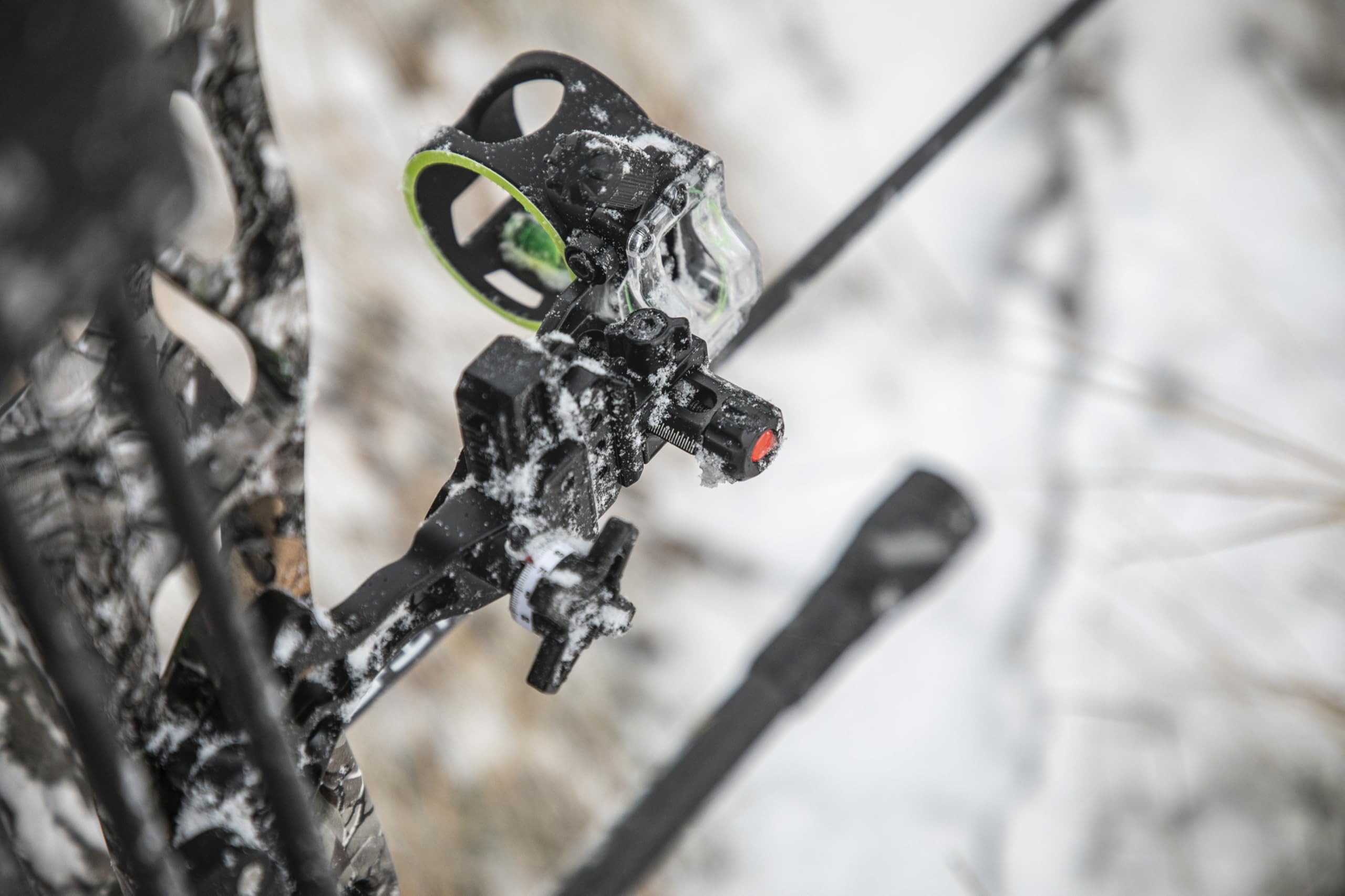 CBE Tactic Hybrid elevation and windage markings offer visual, repeatable tuning.