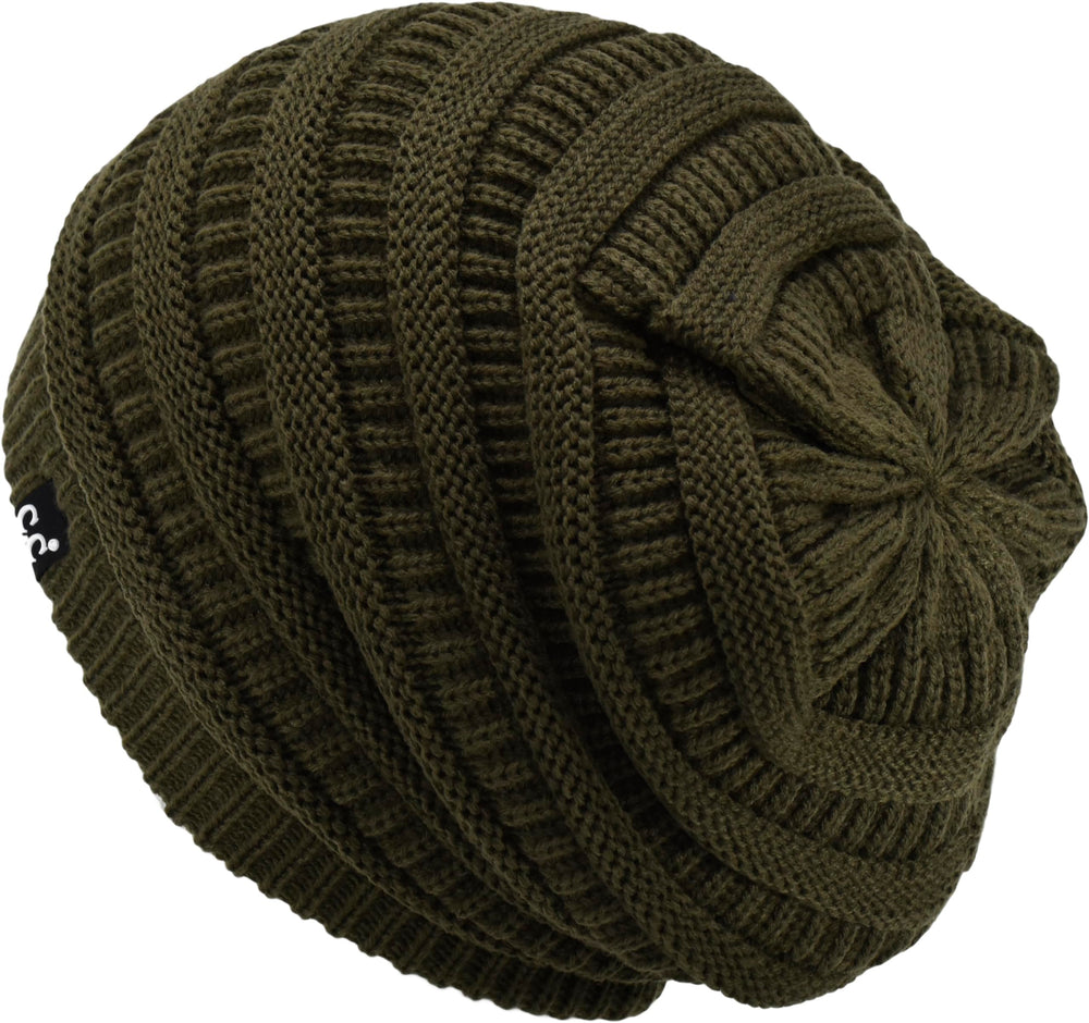C.C knit interior stitch detail, double-layer warmth