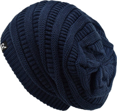 Double-layer acrylic exterior with fleece interior for warmth.