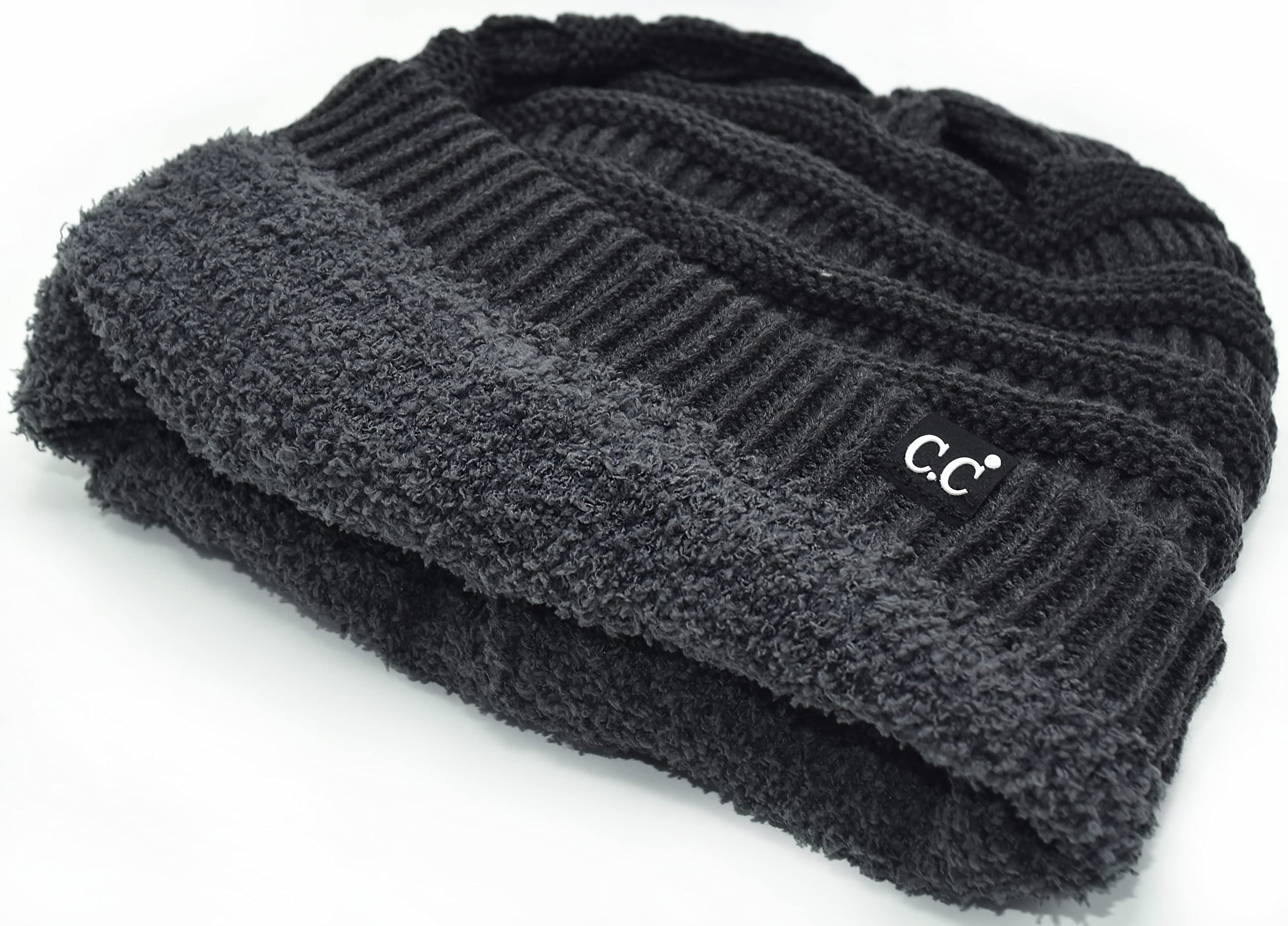 C.C unisex beanie ideal for daily wear in cold weather.