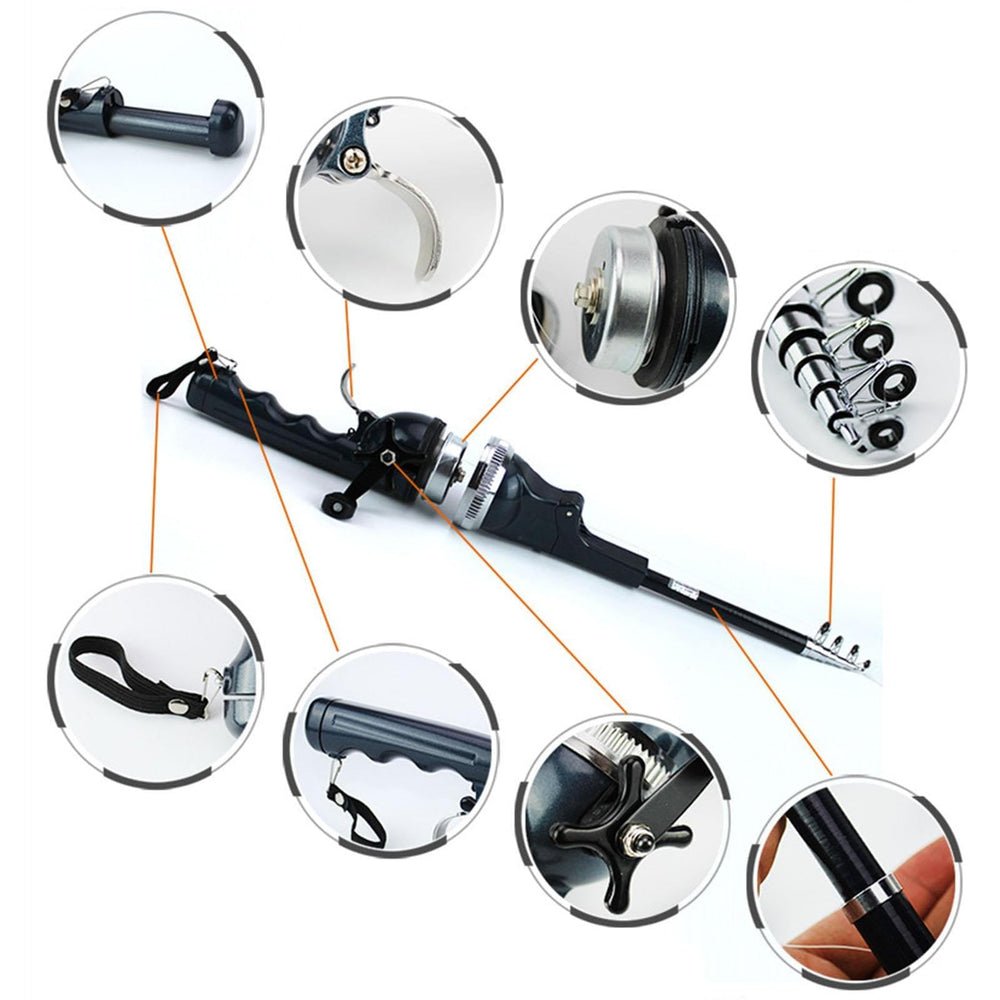 Extended rod length in use