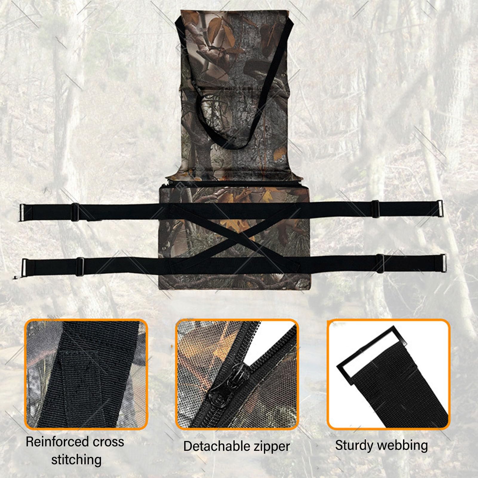 CCYLEZ folded cushion packed for backpack-ready outdoor adventures