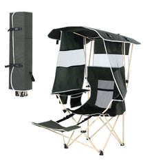 CDEN Canopy Chair with shade for sun protection during outdoor adventures.