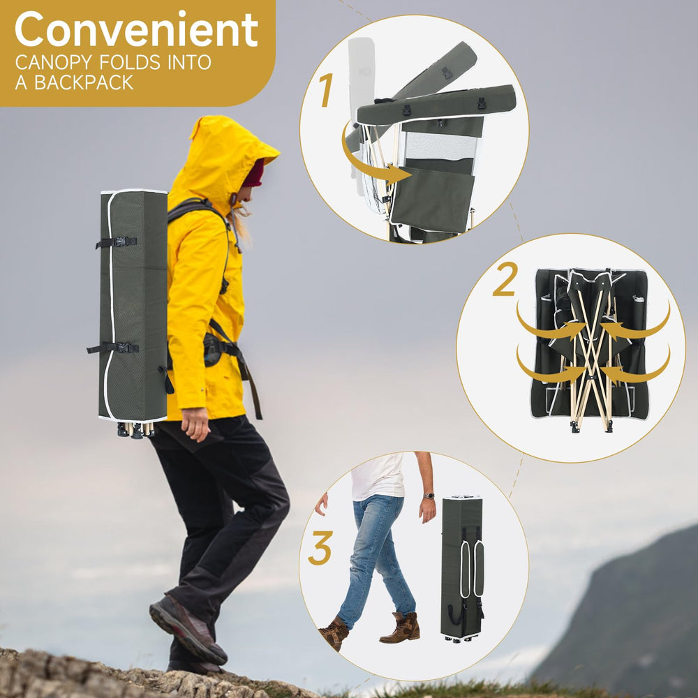 CDEN Chair with durable frame ready for rugged outdoor use.