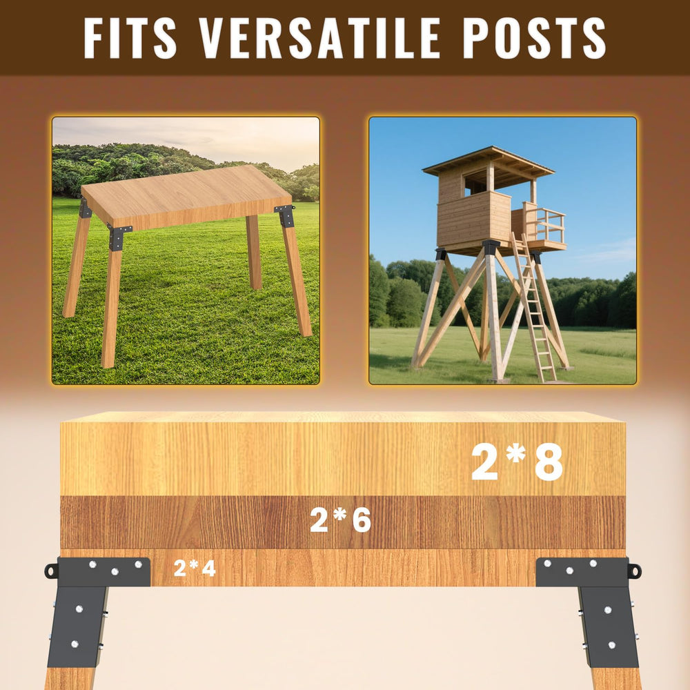 CDFYJHFDQ deer stand installation steps showing easy prep