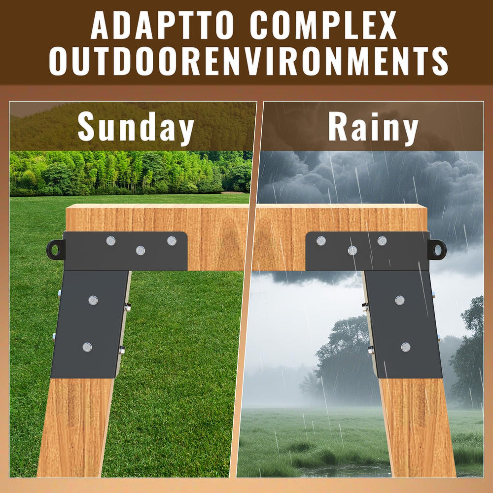 CDFYJHFDQ deer stand bracket set includes hex screws and socket