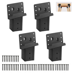 CDFYJHFDQ deer stand brackets close-up showing rugged steel with weatherproof powder coating