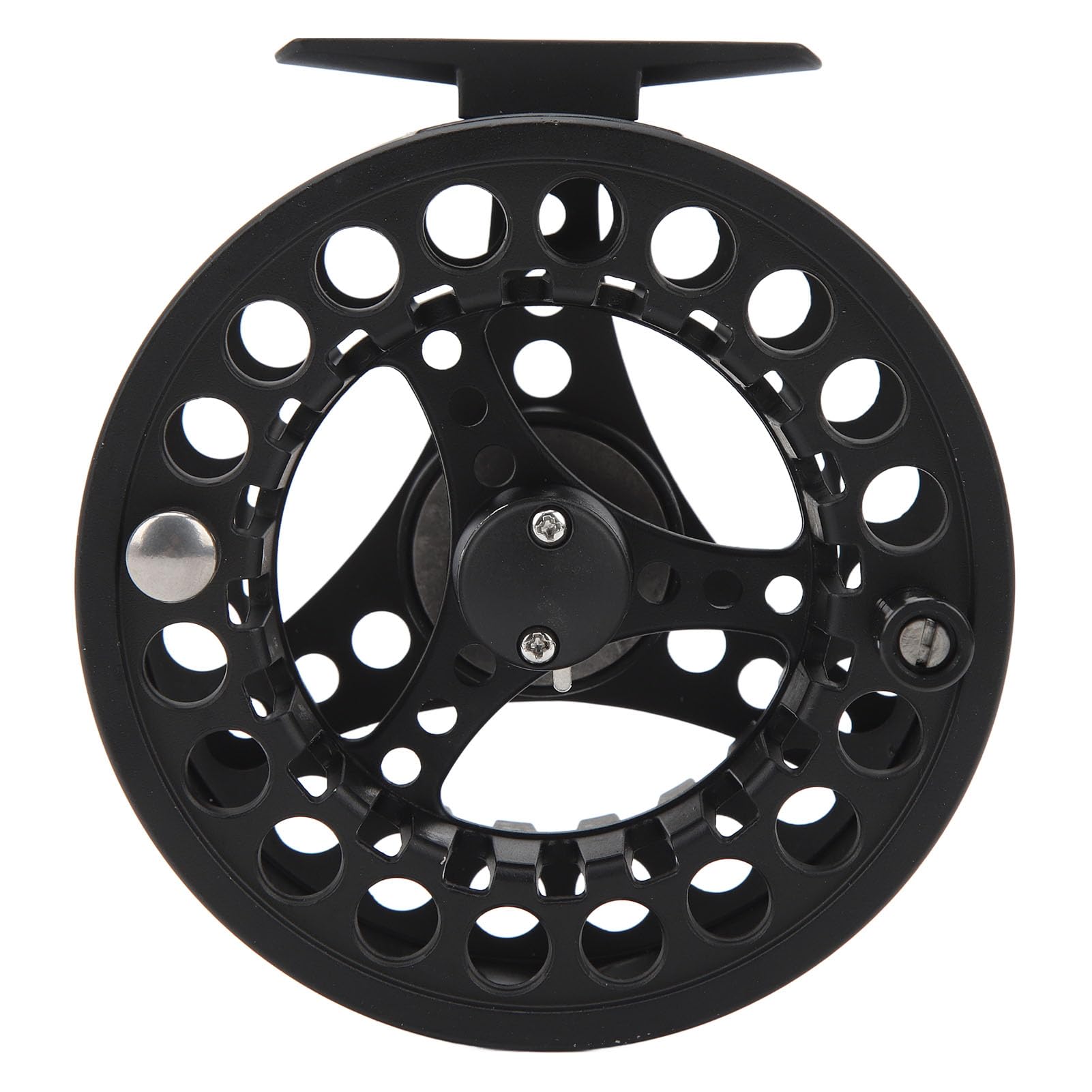 CDQL fly reel with 2plus1 bearings ensures smooth rotation during long casts