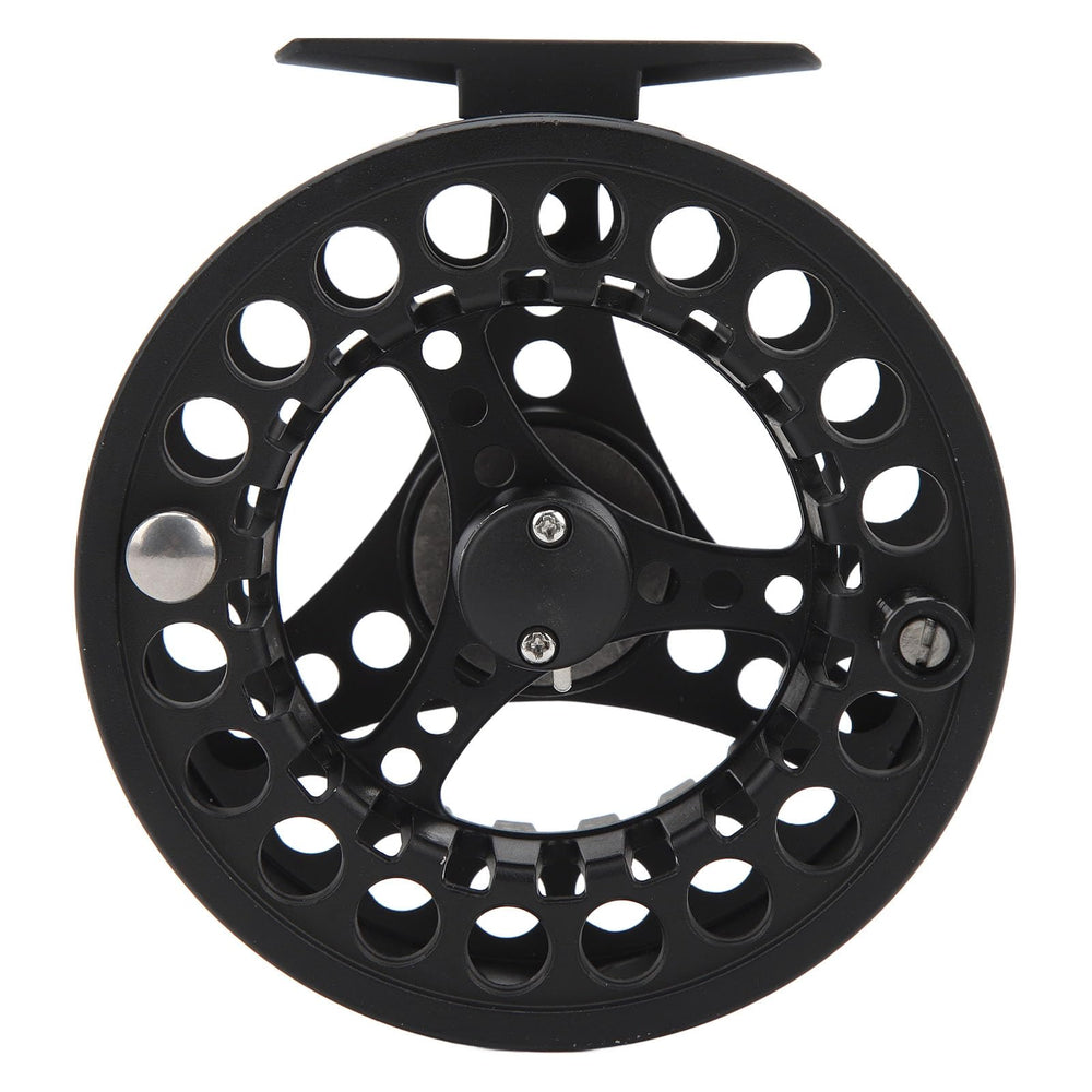 CDQL fly reel with 2plus1 bearings ensures smooth rotation during long casts