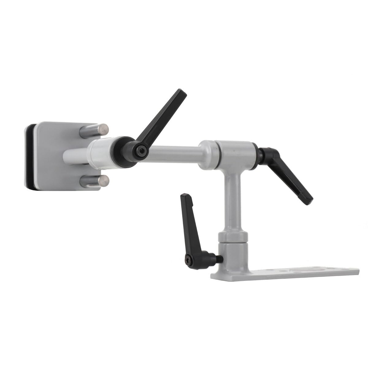 CDZHLTG bow vise in action during archery setup and maintenance.