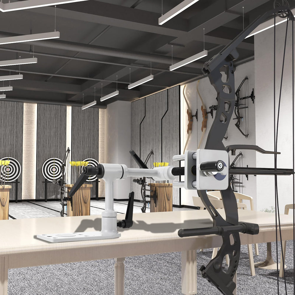 CDZHLTG jaw-width adjustment 10-60mm accommodates different bows.