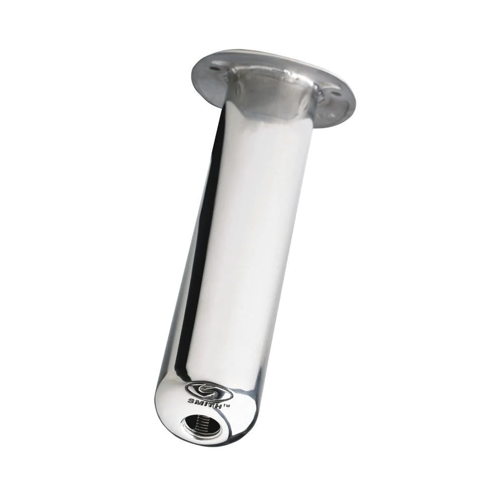 CE Smith assembly shows flange dimensions for easy flush installation on trailers.