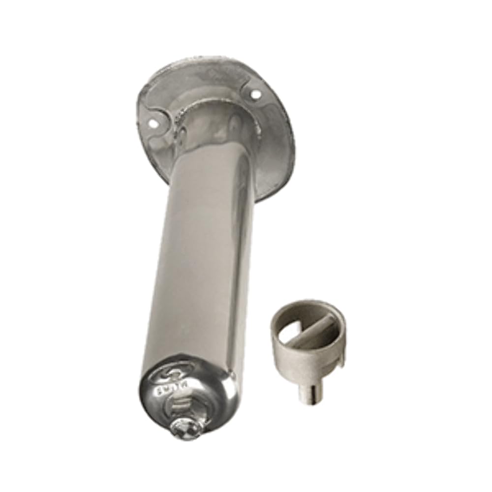 CE Smith stainless flush-mount rod holder front view for easy rod access