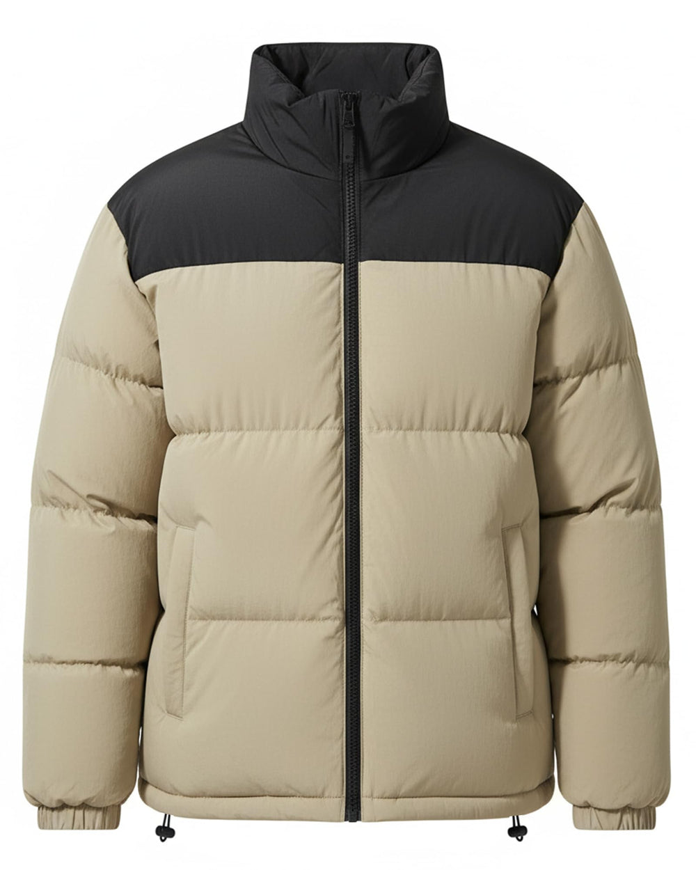 Ceauros men's puffer jacket with warm stand collar keeps you cozy on chilly commutes