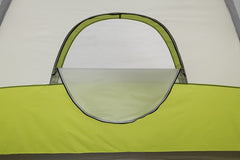 Cedar Ridge Cypress gear loft offers overhead storage for essentials.