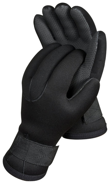 Celsius Fleece Lined Deluxe gloves with palm grip for secure ice handling.