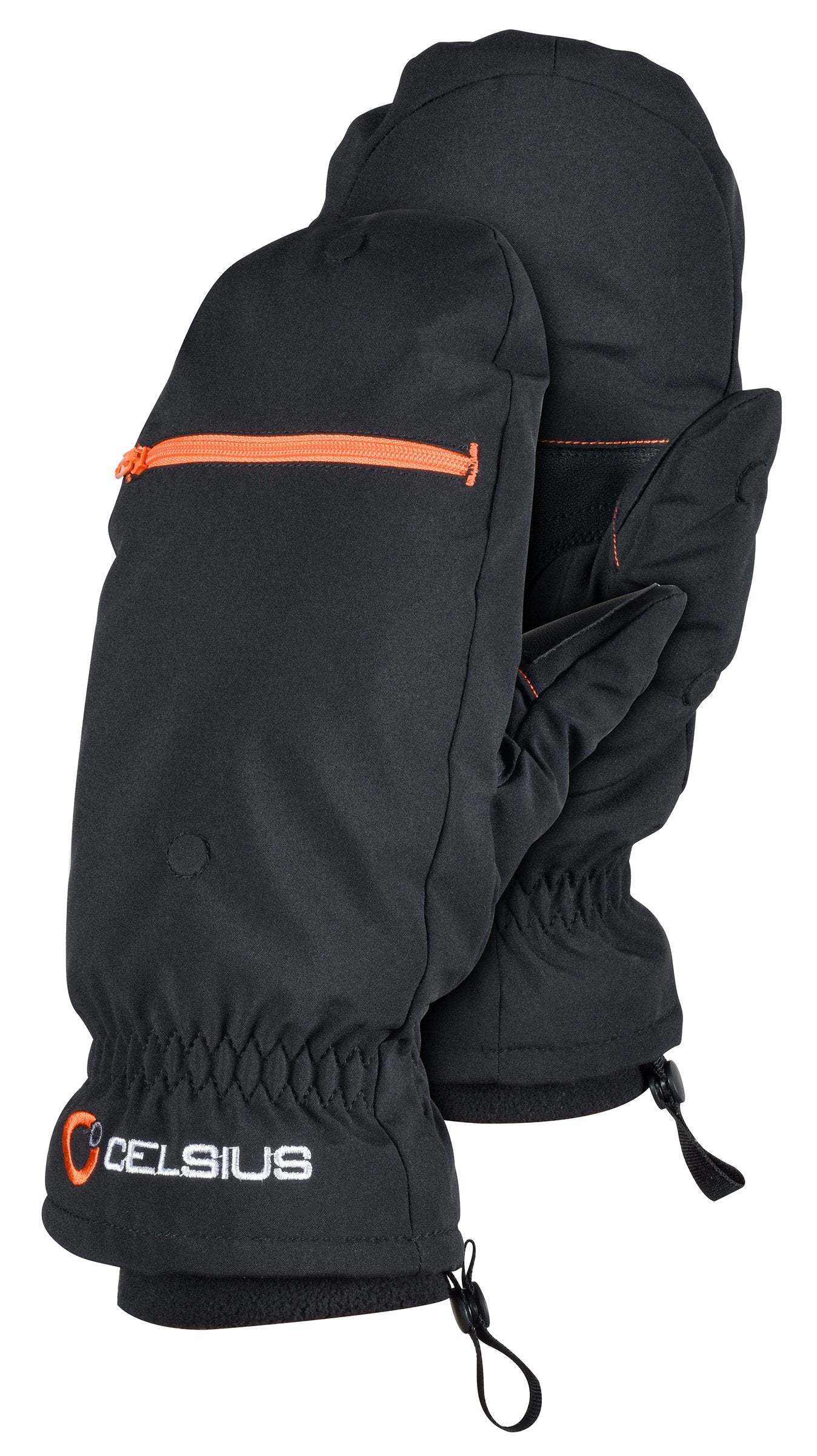 Celsius Insulated Flip Mitts Large XL, mitten closed for warmth and dexterity.